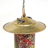 LUMIRO Outdoor Hanging Solar Bird Feeder and Garden Lantern_2