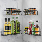 STORFEX 4 Pack Spice Rack Organizer for Cabinet or Wall Mount_6