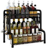 STORFEX 2 Tier Spice Racks Countertop Organizer_0