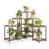 GREENHAVEN Multi-layer Wooden Plant Stand_4