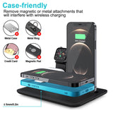 SUPREMTEK Multi-Function QI Enabled Wireless 3-in-1 Fast Charging Station_8