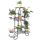 GREENYHAVEN 7 Tier Metal Plant Shelf Stand Multilayer Potted Display Rack Patio_2