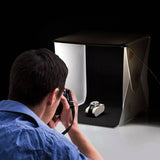 9" Mini Foldable Photography Lightbox Studio Lightroom LED Softbox_13