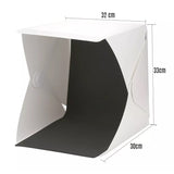 9" Mini Foldable Photography Lightbox Studio Lightroom LED Softbox_1