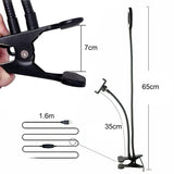 Flexible Clip-on Photography Selfie Ring Light with Adjustable Brightness_1