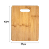 Premium Bamboo Cutting, Chopping Board and Serving Plate - 3 sizes_14