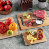 Premium Bamboo Cutting, Chopping Board and Serving Plate - 3 sizes_2