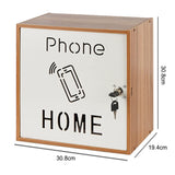 30 Slots Smartphone Lock Up Safe Storage Cabinet Box with Key_7