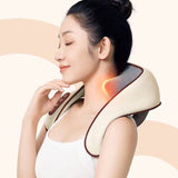 5D Deep Kneading Massagers for Neck and Shoulder with Heat Goletsure - USB Charging_4