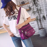 Multi Pockets Casual Crossbody Bag Women's Messenger Bag_12