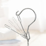 30 Pegs Thickened Stainless Steel Underwear Sock Hanger Laundry Airer Dryer Rack_9