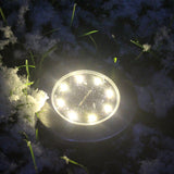 8-LEDS Waterproof Solar Ground Garden Lights_1