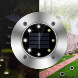 8-LEDS Waterproof Solar Ground Garden Lights_2