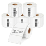 1/5 Roll 100x150mm Multipurpose Direct Labels Thermal Paper Rolls for Shipping_2